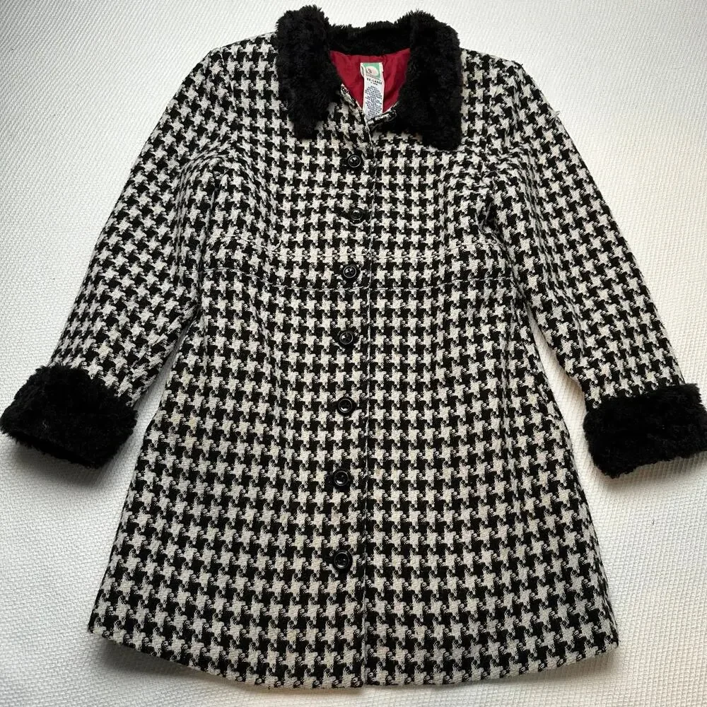 Gymboree vintage Houndstooth coat